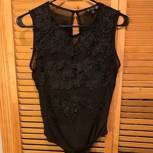 Black lace Bodysuit